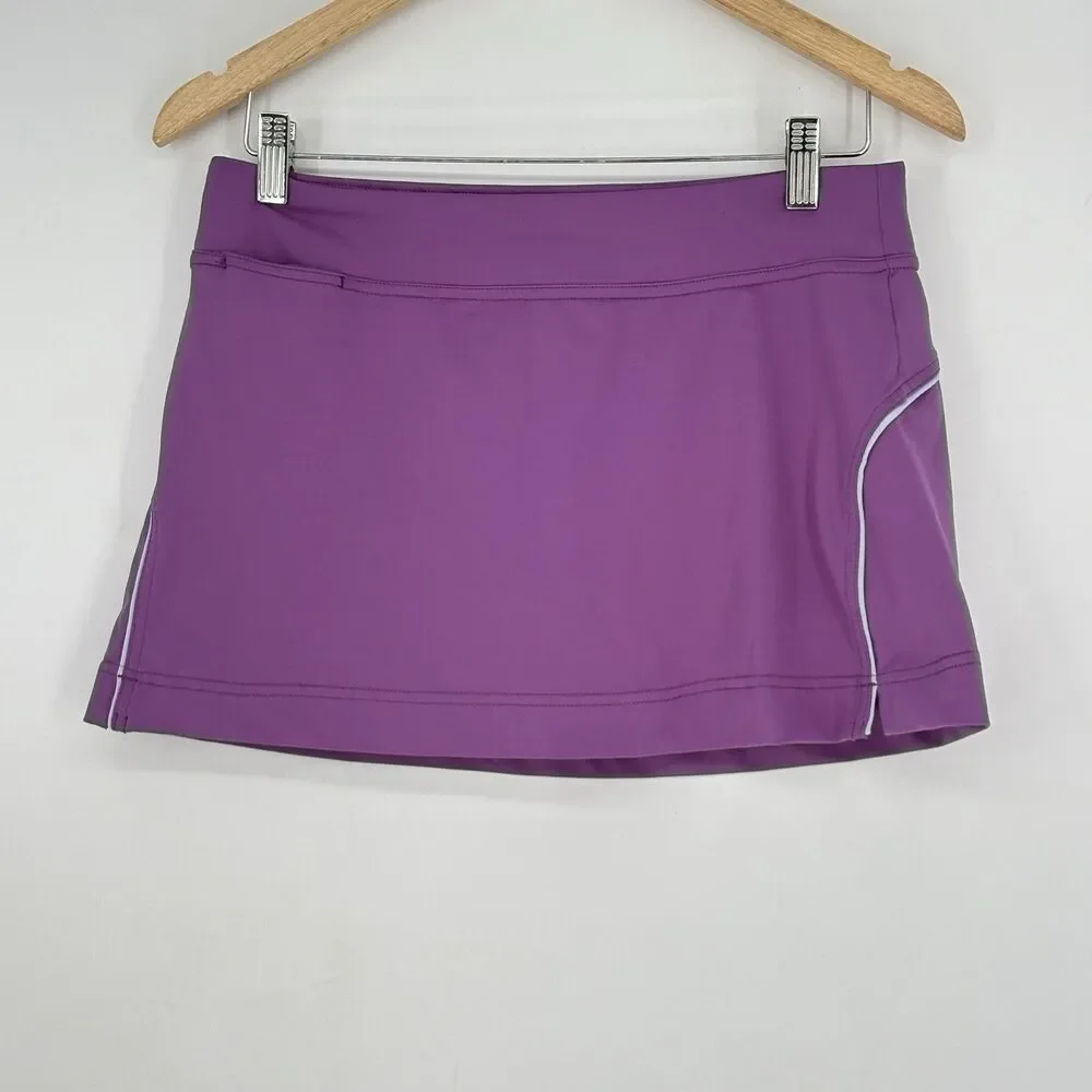 CHAMPION ATHLETIC WOMENS SKIRT SKORT WITH BUILT SHORTS SIZE‎ SMALL PURPLE